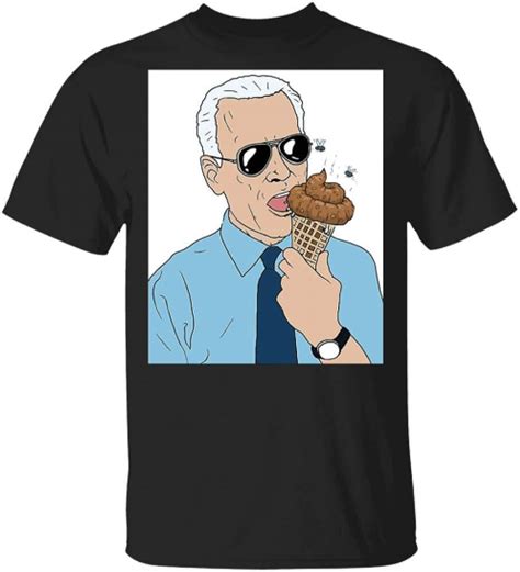 biden eating ice cream t shirt