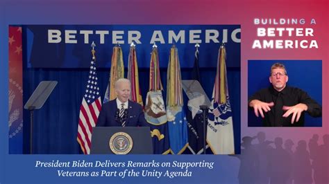 biden unity agenda veterans