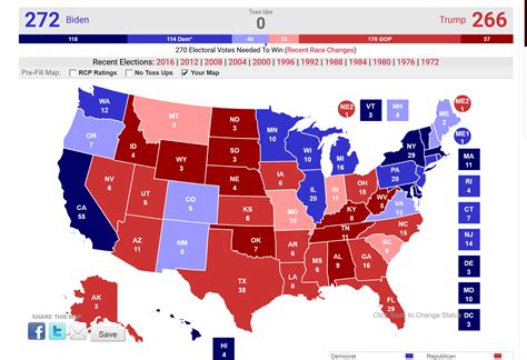 biden vs trump polls 2024 electoral map