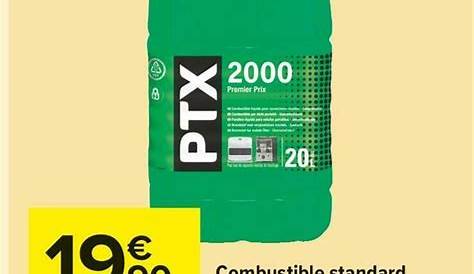 Promo Ptx 2000 combustible standard 20l chez Carrefour Market