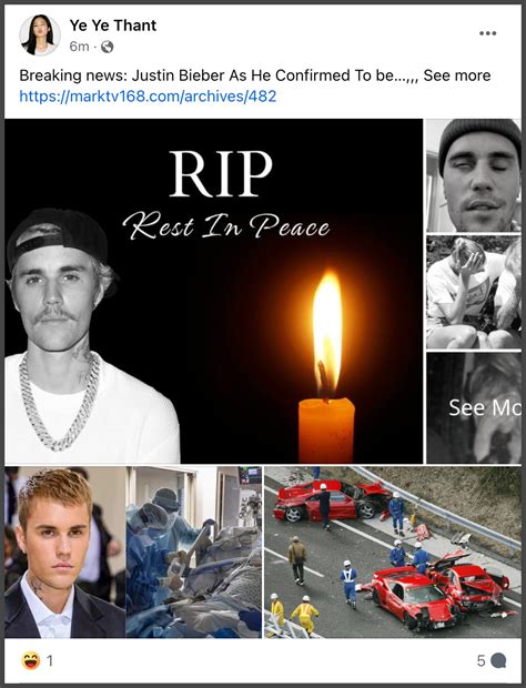 bieber dies