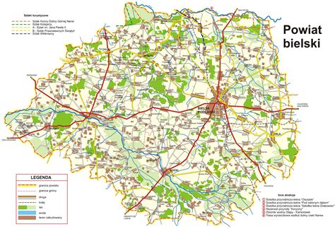 bielsk podlaski mapa polski