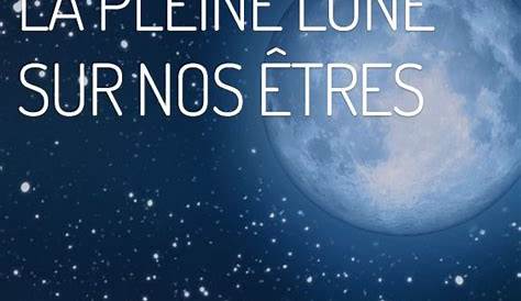 Soin De La Pleine Lune • MadameOZen