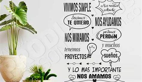 Sticker Bienvenidos a nuestra casa – Stickers STICKERS CITATIONS