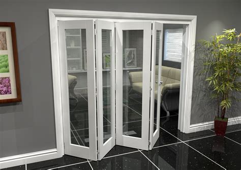 bifold door with clear glass