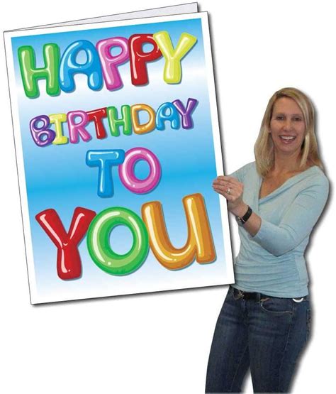 Big Birthday Cards: The Perfect Way To Make Someone&#039;s Day Extra Special