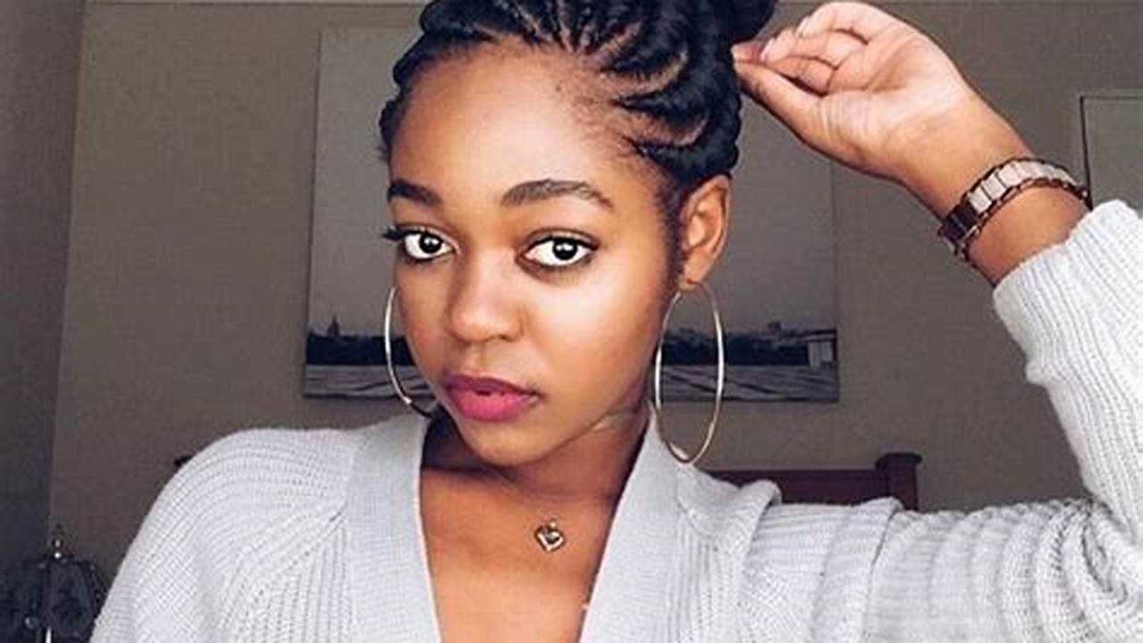Unveiling the Secrets of Big Box Braids into a Bun: A Newfound Hairstyle Haven