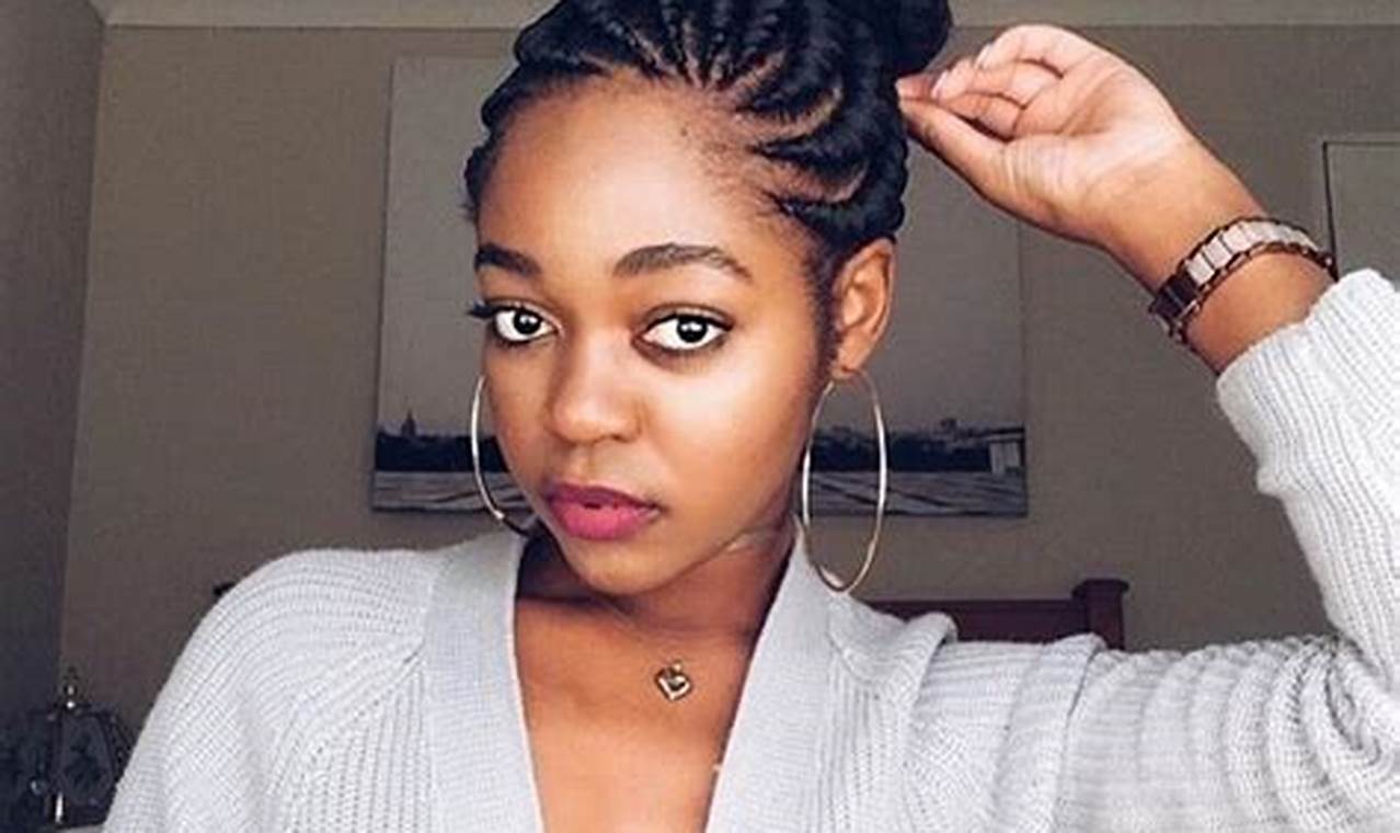 Unveiling the Secrets of Big Box Braids into a Bun: A Newfound Hairstyle Haven