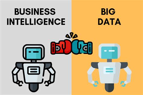 Big Data Analysis, Business Intelligence, Technology Solutions Concept