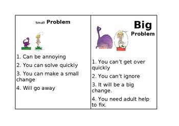 big and small problem examples