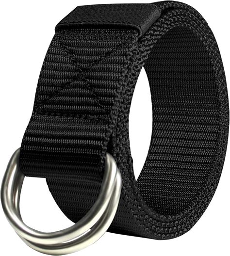 big and tall d ring belt