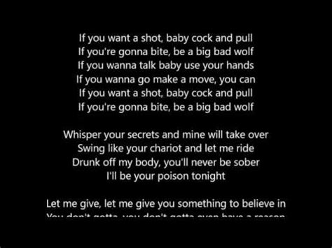 big bad wolf song lyrics