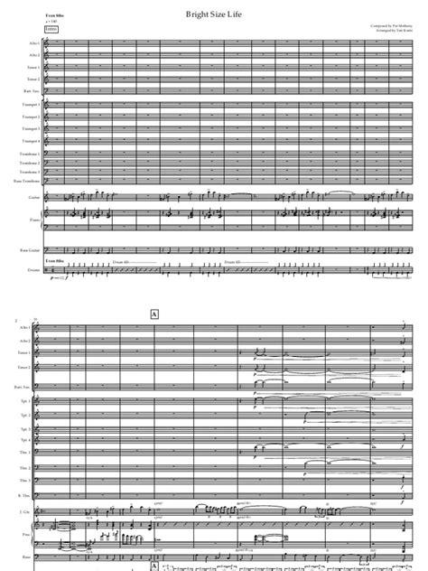 big band score pdf