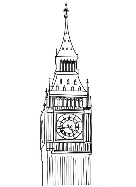 Big Ben Printable