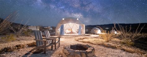 Big Bend Camping Dome