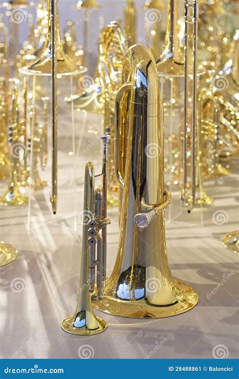 Big Brass Wind Instruments