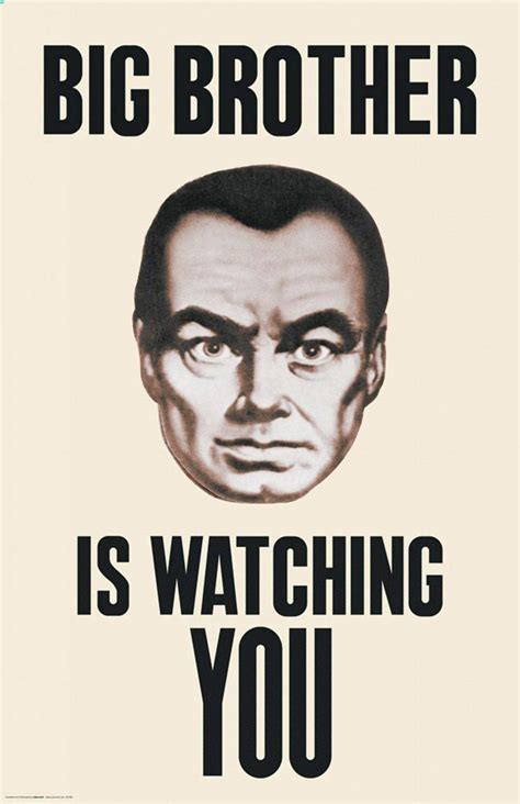 big brother is watching you orwell