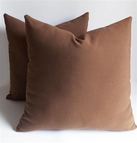 big brown throw pillows