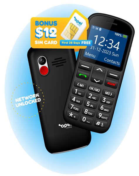 Big Button Phone With Sim Card