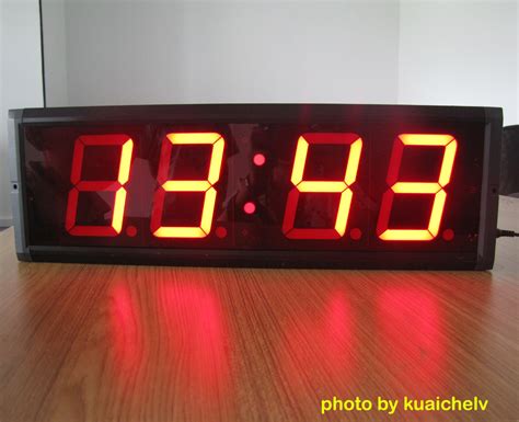 big digital countdown clock
