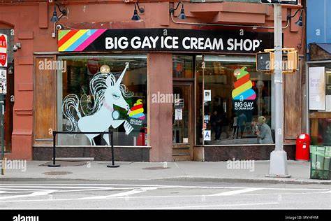 BIG GAY ICE CREAM SHOP GROVE STREET NEW YORK NY