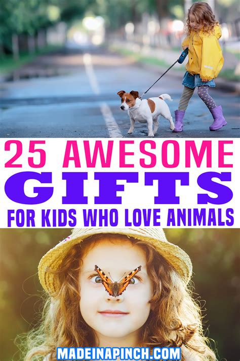 big gifts for kids who love animals
