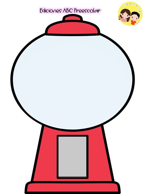 Big Gumball Machine Printable