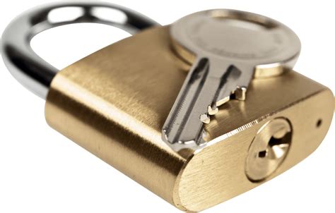 big lock and key