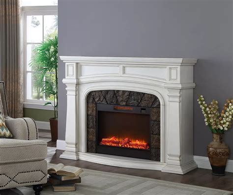 big lots fireplace white