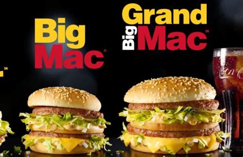 big mac vs grand big mac