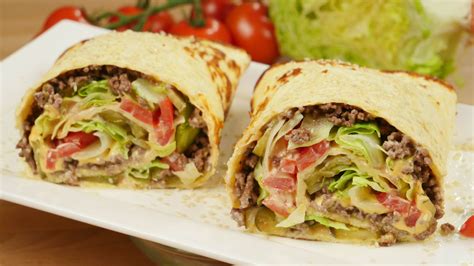 big mac wrap recipe