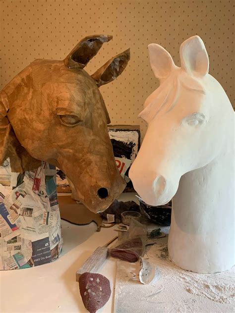 Big Paper Mache Head