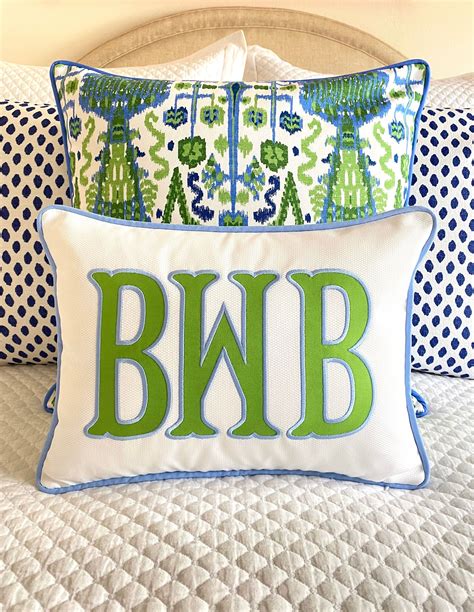 Big Pillow Monogram
