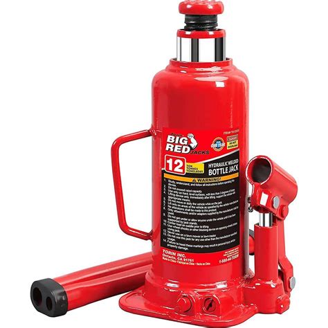 Big Red Bottle Jack 12 Ton