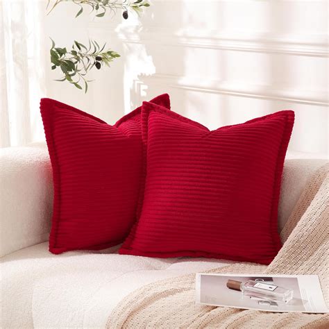 Big Red Throw Pillows