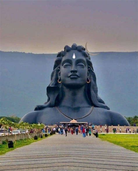Big Shiva Head Statue