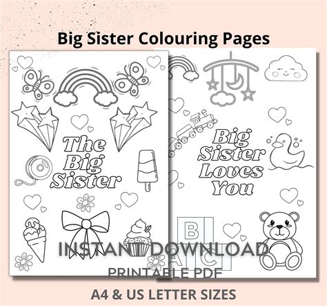 Big Sister Printable