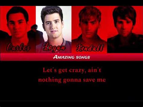 big time rush epic lyrics color coded