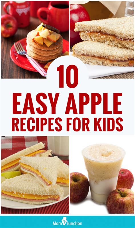 big top 10 Easy Apple Recipes For tiddler To stool