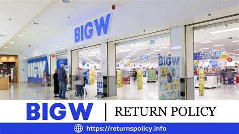 Big W Returns Online Orders