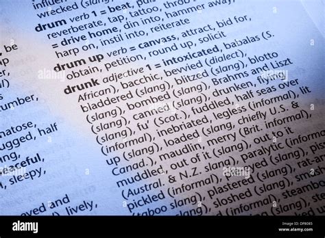 Big Word For Drunk
