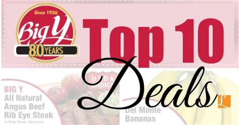Big Y Coupons Printable