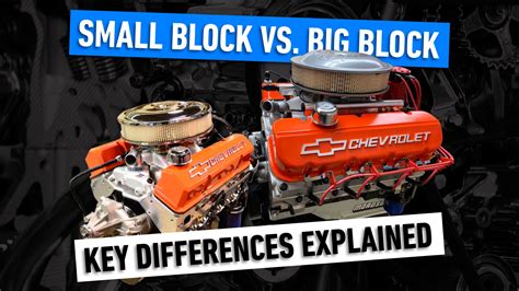 Big Block Vs. Small Block V8 Engines Here