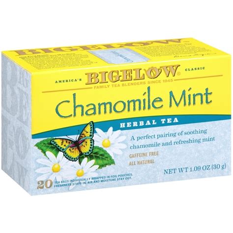 bigelow chamomile mint tea