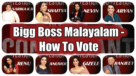 Articles Bigg Boss Malayalam Voting Poll Updated