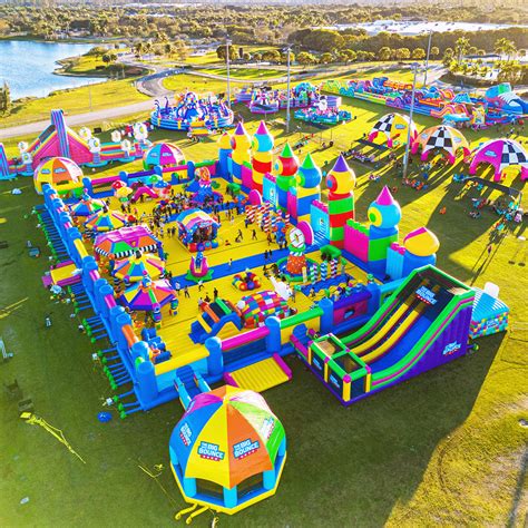 biggest bounce house in the world cost