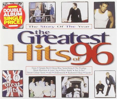 biggest hits of 1996