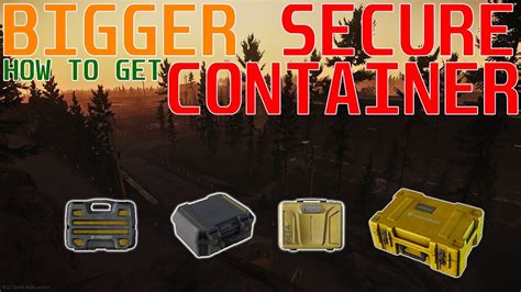 Biggest Secure Container Tarkov