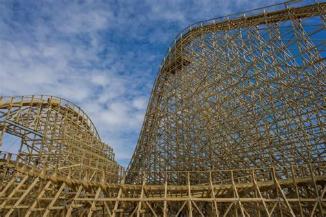 biggest wooden roller coaster in europe
