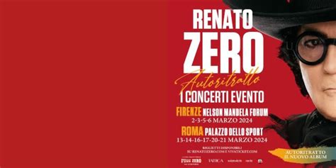 biglietti concerto renato zero firenze